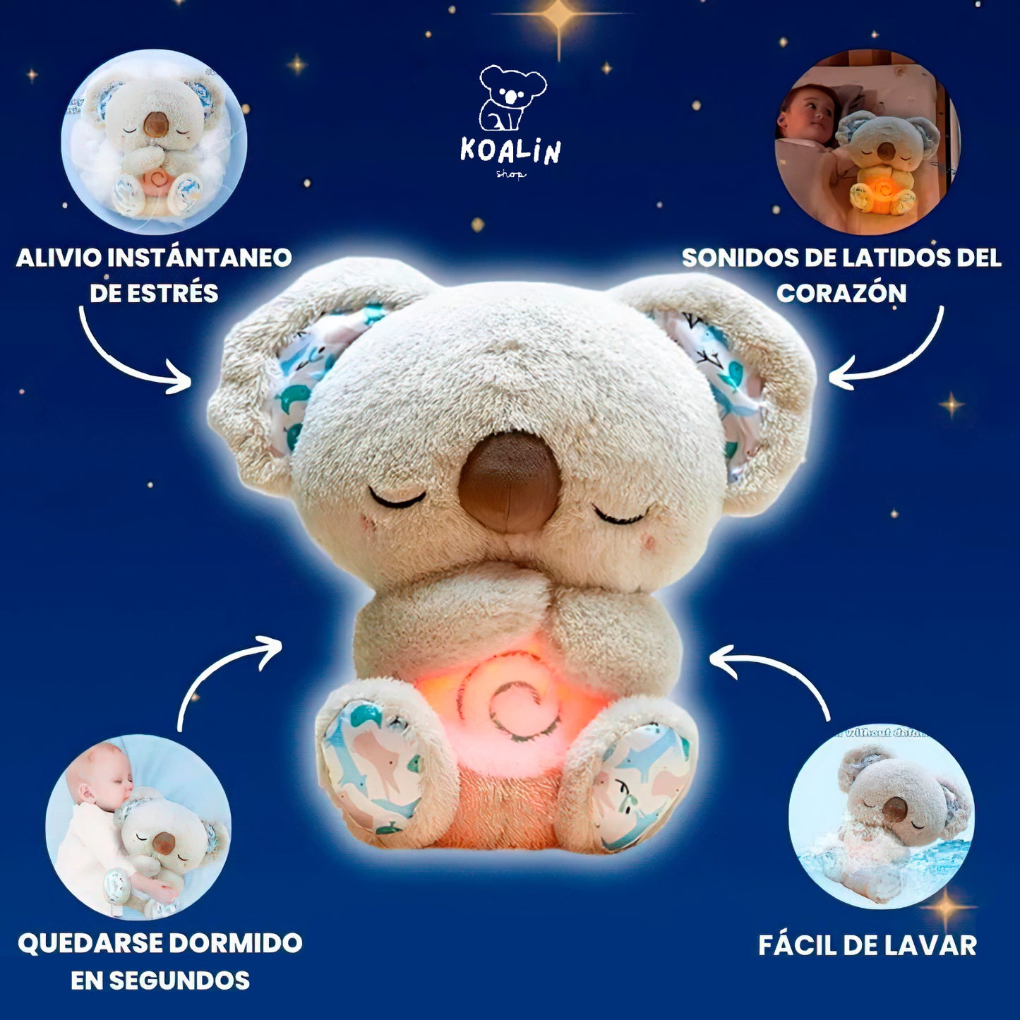 Koala que respira 🐨💤 Alivia el estrés, ansiedad y duerme mejor